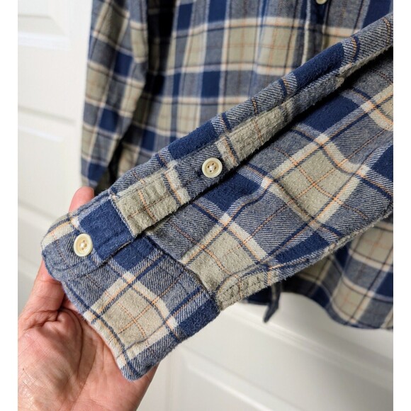 Lucky Brand Men's Plaid Flannel Shirt Size XXL Classic Fit Button Up - Picture 6 of 8